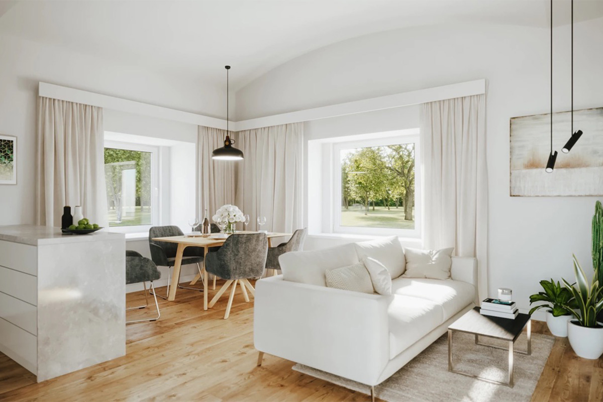 Anna-Rieger-Gasse Visualisierung Wohnzimmer Slider